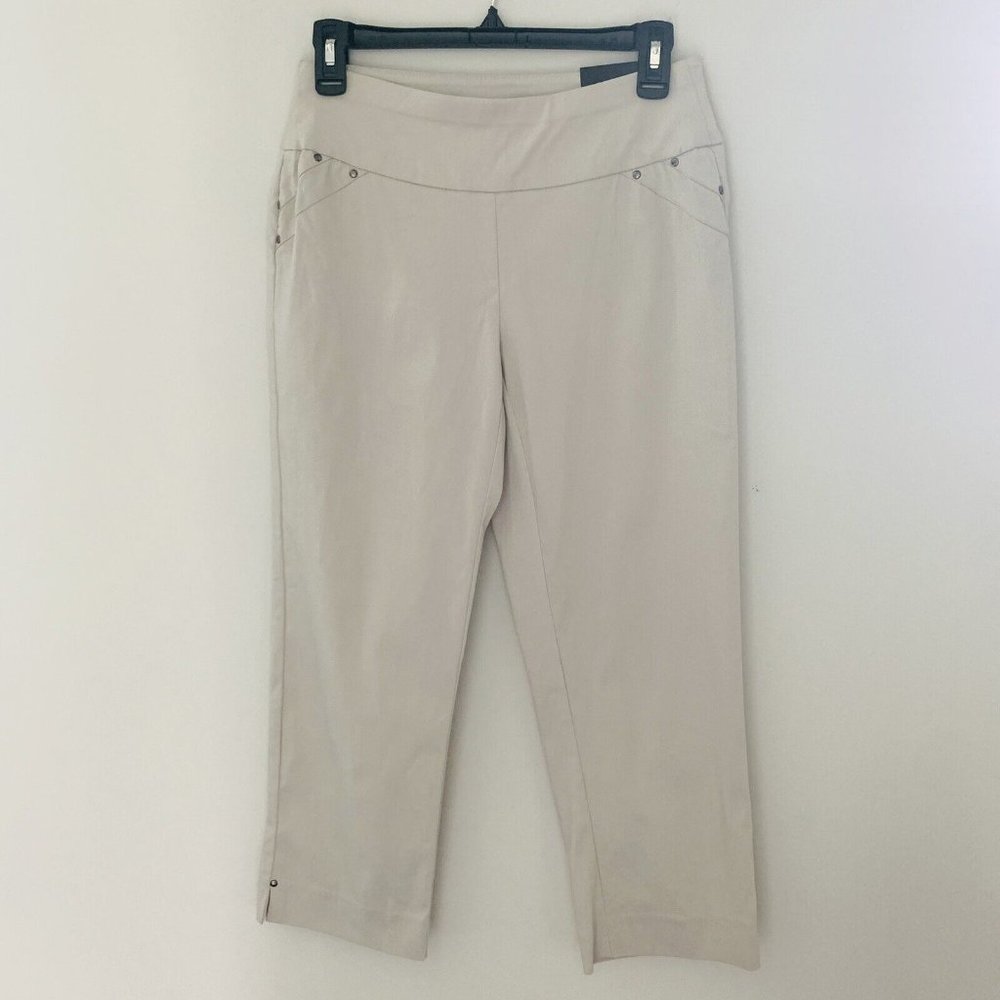 New Style & Co. Women's Size XS Stonewall Mid Rise Pull On Capri Pants